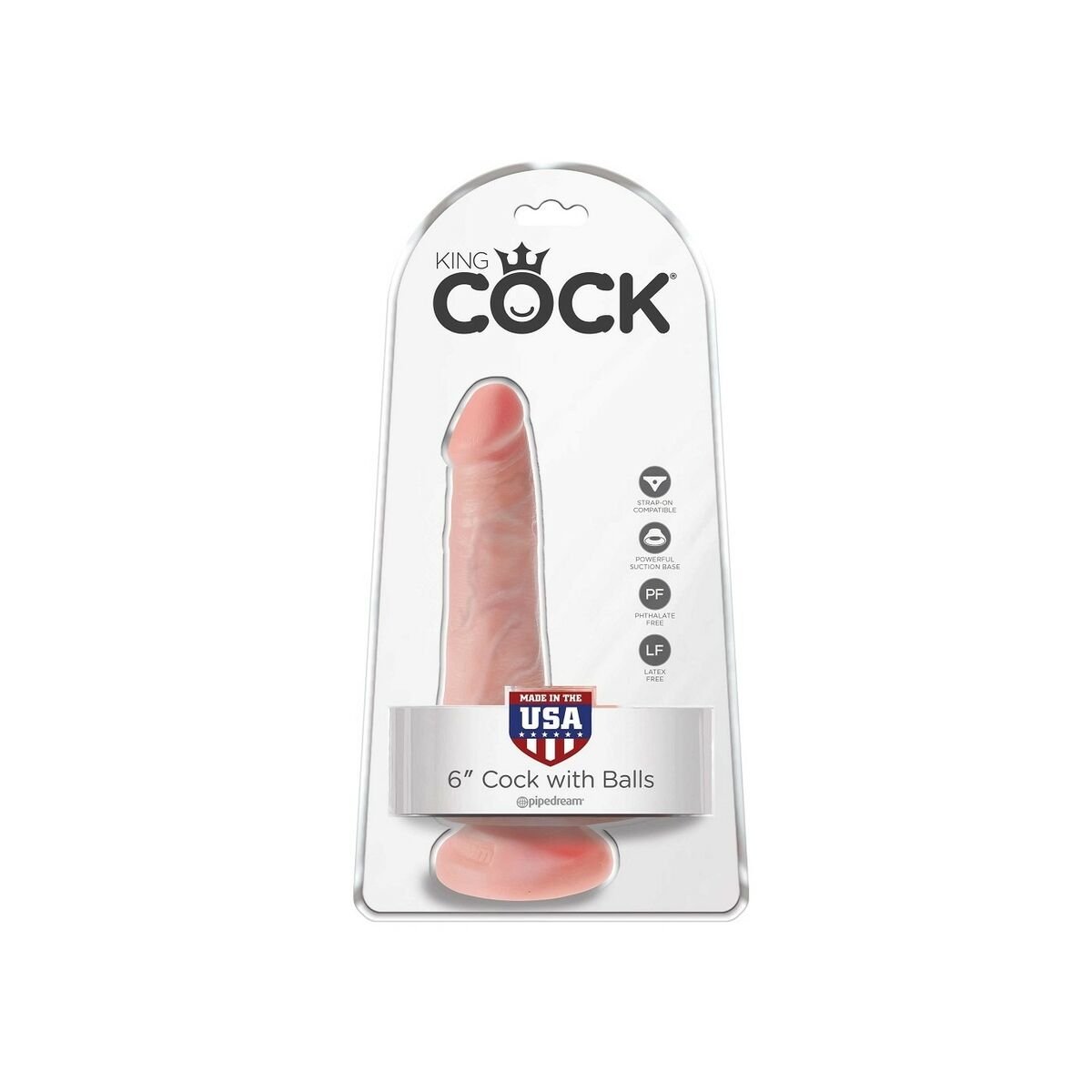 Pipedream - King Cock Realistic Dildo