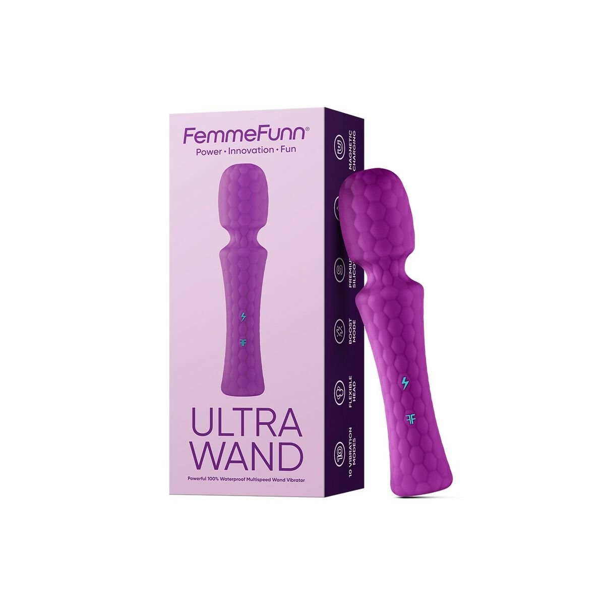 FemmeFunn Massager Ultra Wand Purple