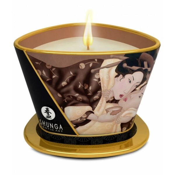 Shunga Massage Candle 8401400 Chocolate 170 ml