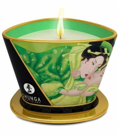 Shunga Massage Candle 8401700 Green Tea 170 ml