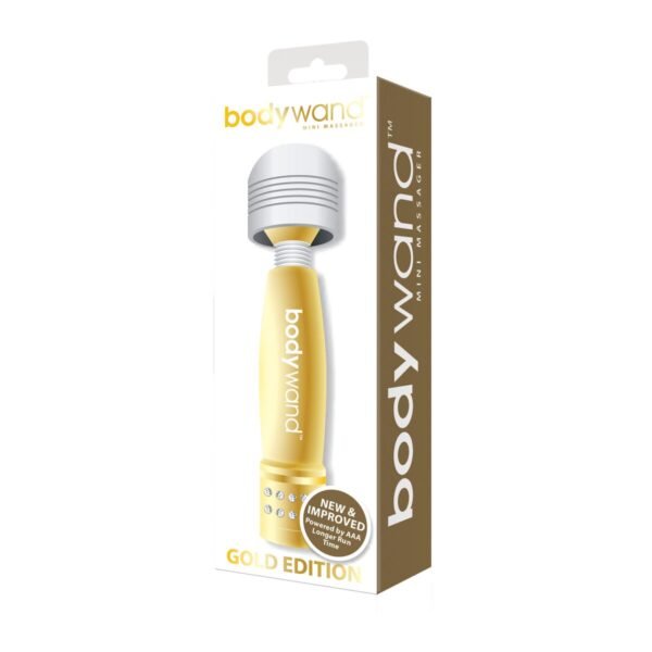Bodywand Mini Wand Massager Gold Mini Wands Golden