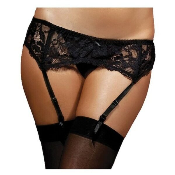 Seven Til Midnight Suspender 9555 Black (Size S/M) (34-38)