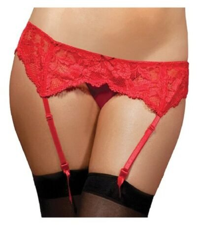 Seven Til Midnight Suspender 9555 Red (Size S/M) (34-38)