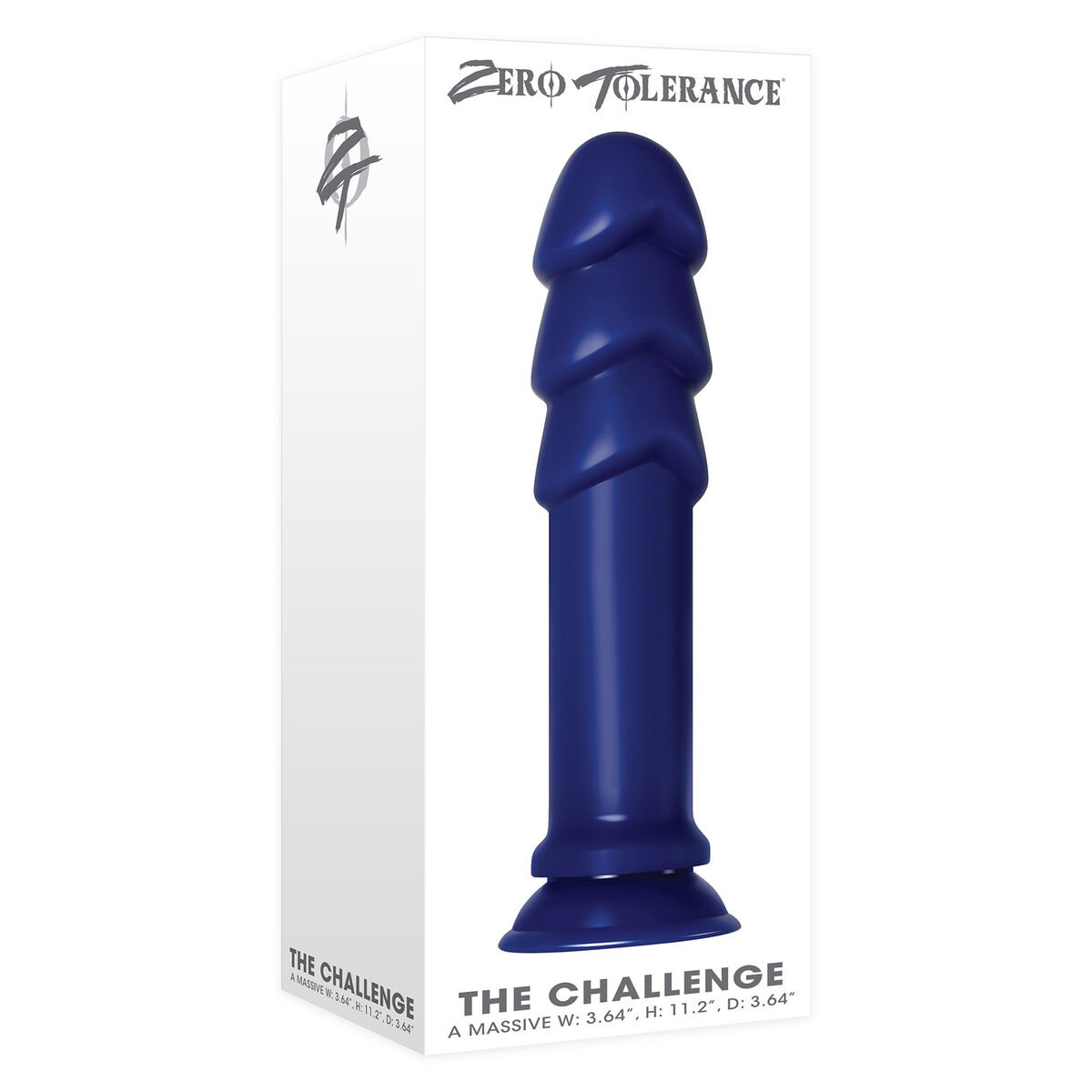 Zero Tolerance Dildo Adventures Platinum Blue