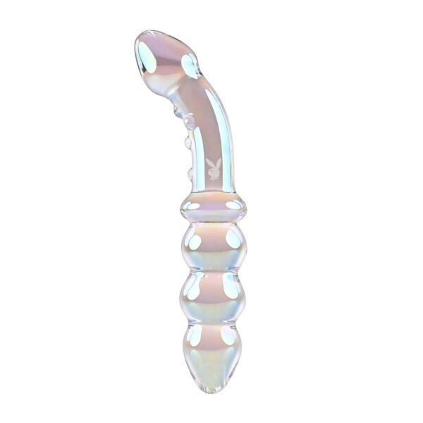 Playboy Anal Beads Borosilicate Glass