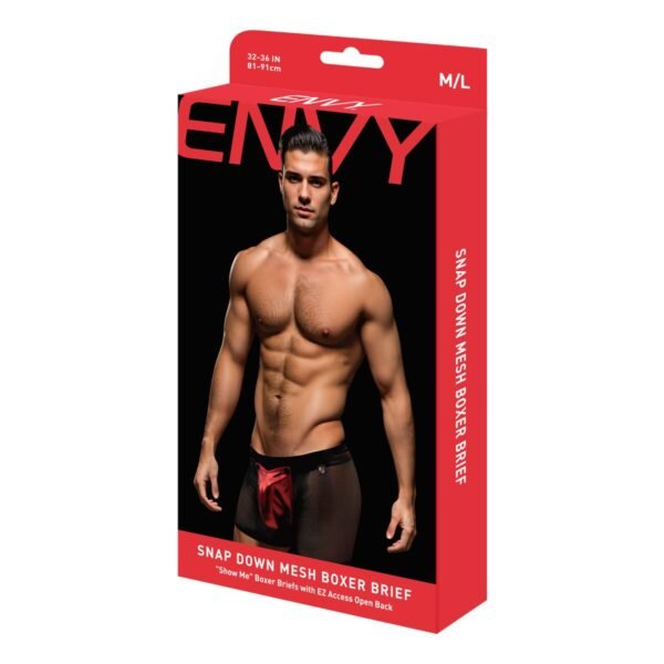 Envy Men's Boxer Shorts Black L/XL