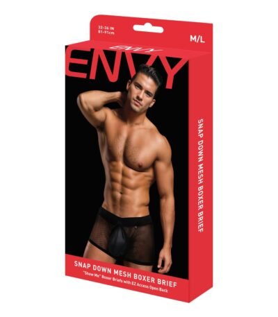 Envy Men's Boxer Shorts Black L/XL