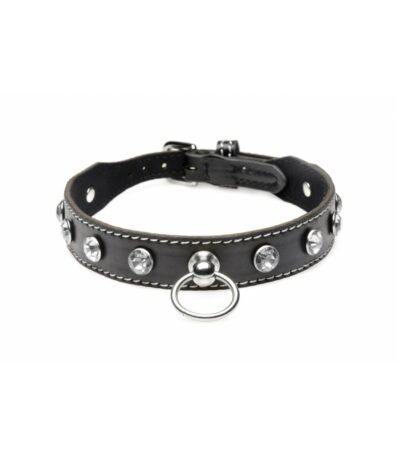 XR Bondage Collar with Chain