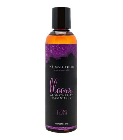 Intimate Earth Massage Oil Bloom 120 ml Floral Pink flowers