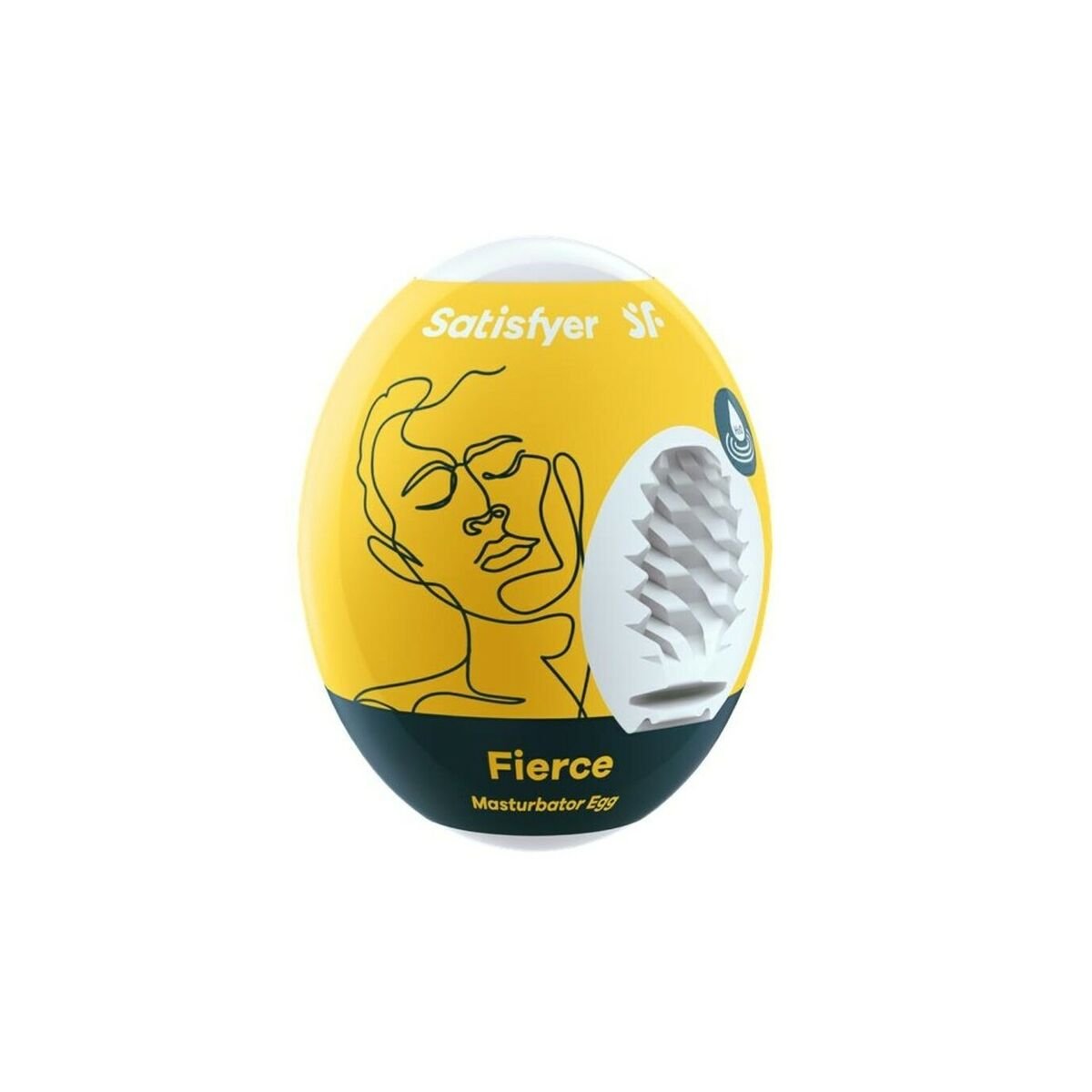 Satisfyer Masturbation Egg Fierce Yellow
