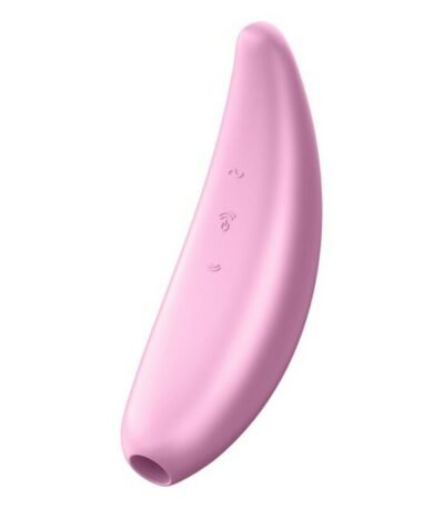 Satisfyer Clitoris Suction Stimulator Curvy 3+ Pink