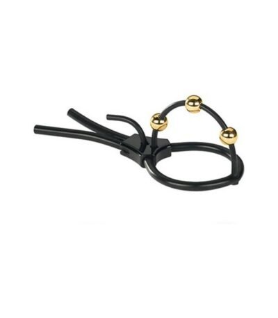 Mystim Pearly Pete Corona Strap MS46586 Black