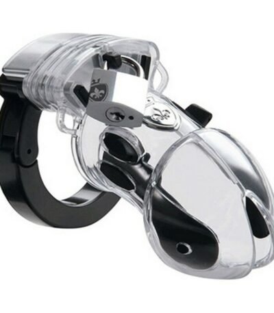 Mystim Pubic Enemy No 1 Cock Cage Transparent