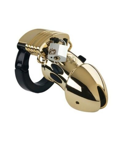 Mystim Pubic Enemy No 1 Cock Cage Gold Edition 5142330000 Golden