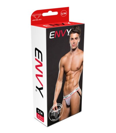 Envy Thong Elastic Lowrise White S/M