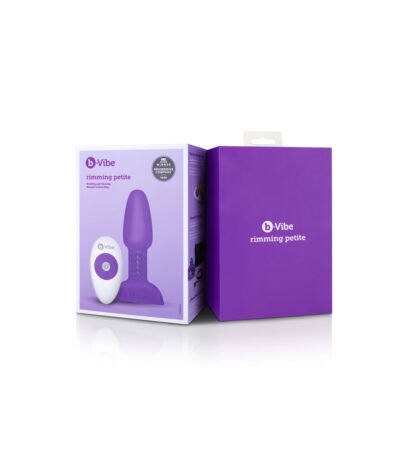 B-Vibe Small Purple Anal Rimming Plug 93044