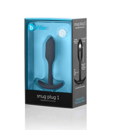 B-Vibe Snug Plug 1 Black 96724