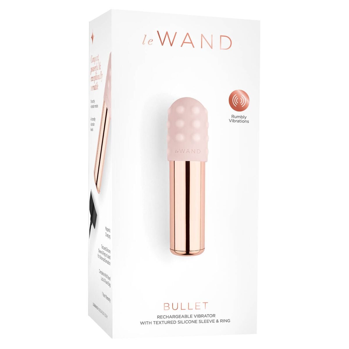 Le Wand Bullet Vibrator Rose Gold