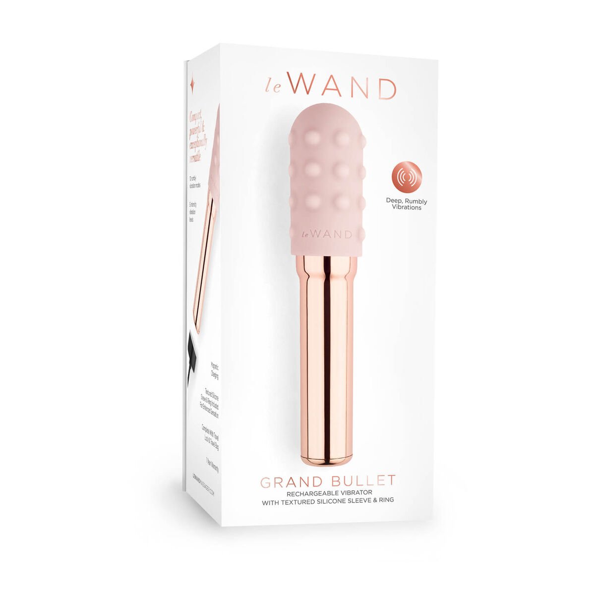 Le Wand Bullet Vibrator Grand Rose Gold
