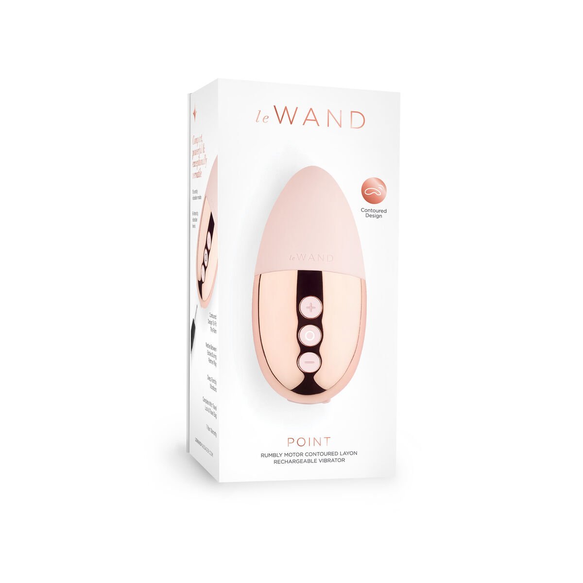 Le Wand Vibrator Point Rose Gold