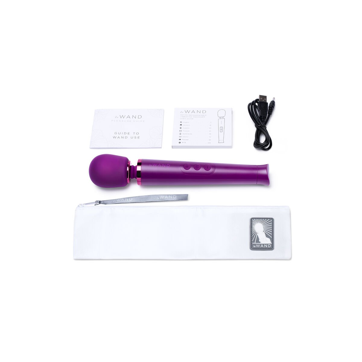 Le Wand Vibrator Petite Cherry Violet
