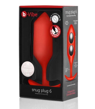 B-Vibe Anal plug 6 Red
