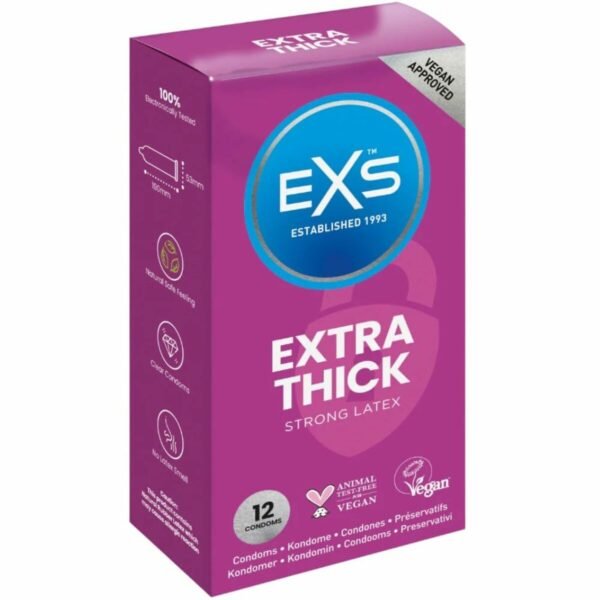 EXS Condoms Extra Thick 12 Units