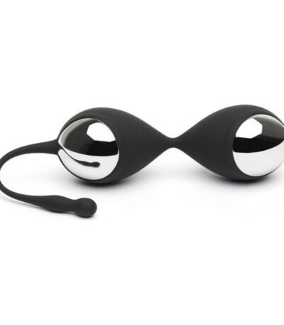 Fifty Shades of Grey Orgasm Balls Goddess Plastic Black Silver