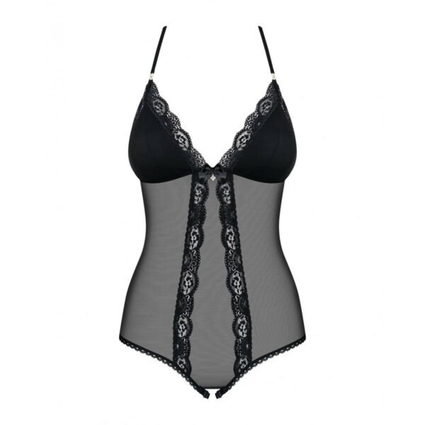 Obsessive Leotard 841-TED-1 S/M Black S/M