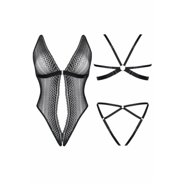 Demoniq Leotard Black S
