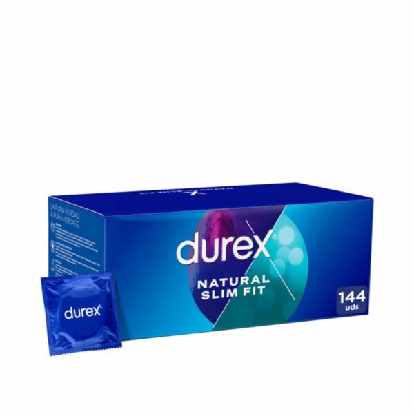 Durex Condoms Natural Slim Fit 144 Units