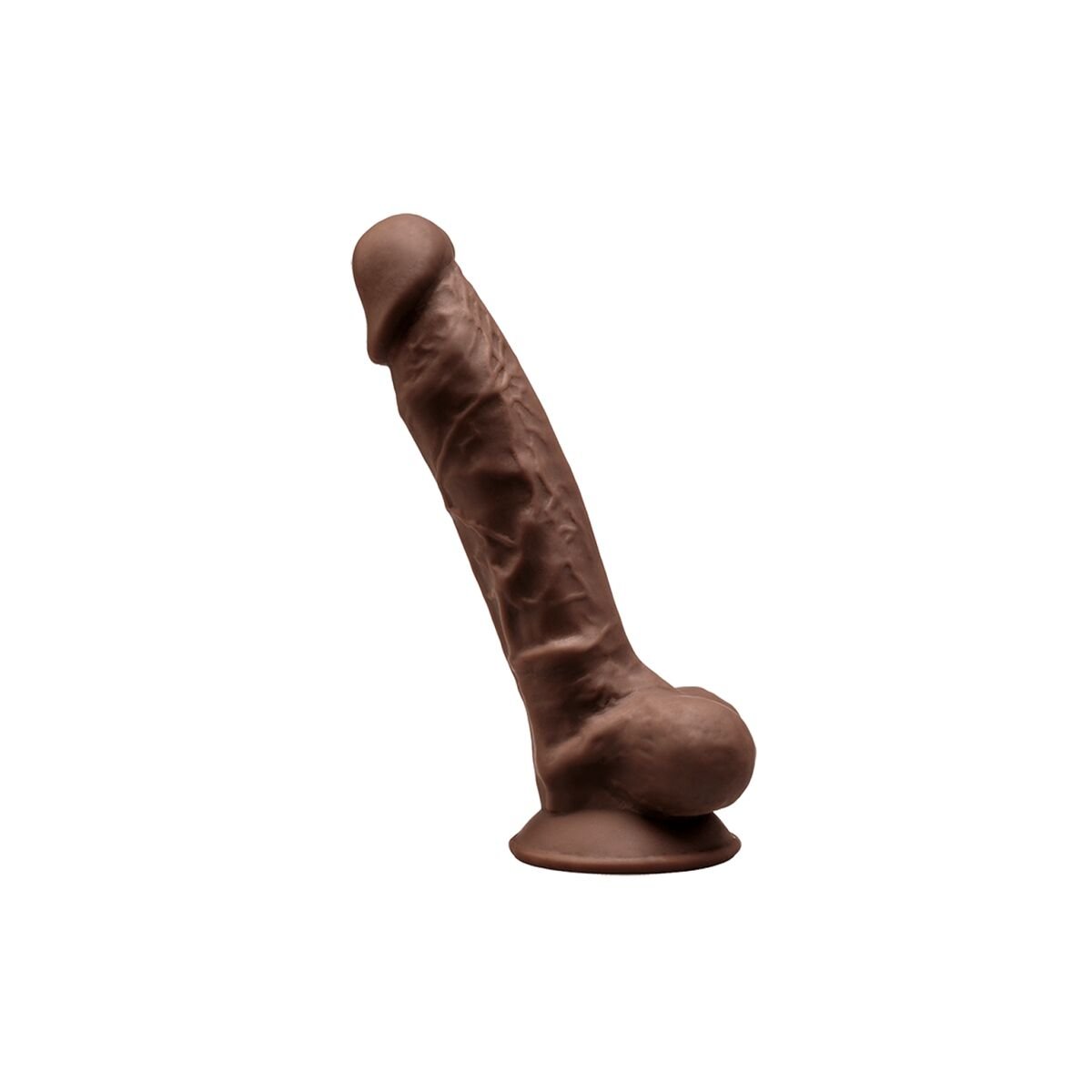 Silexd Dildo Brown Silicone
