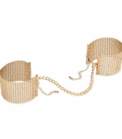 Bijoux Indiscrets Desir Metallique Cuffs Gold 143 Silver