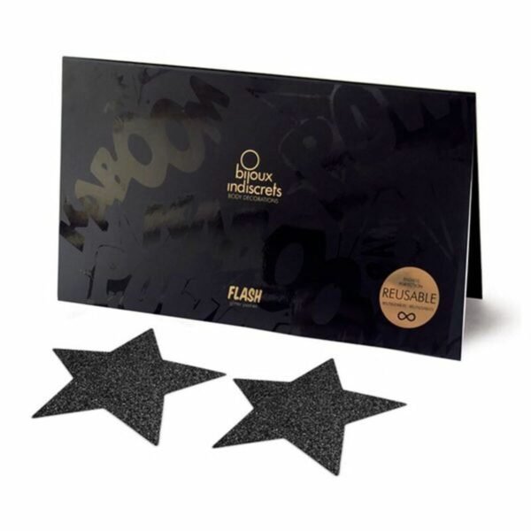 Bijoux Indiscrets Flash Star Black 156 Black