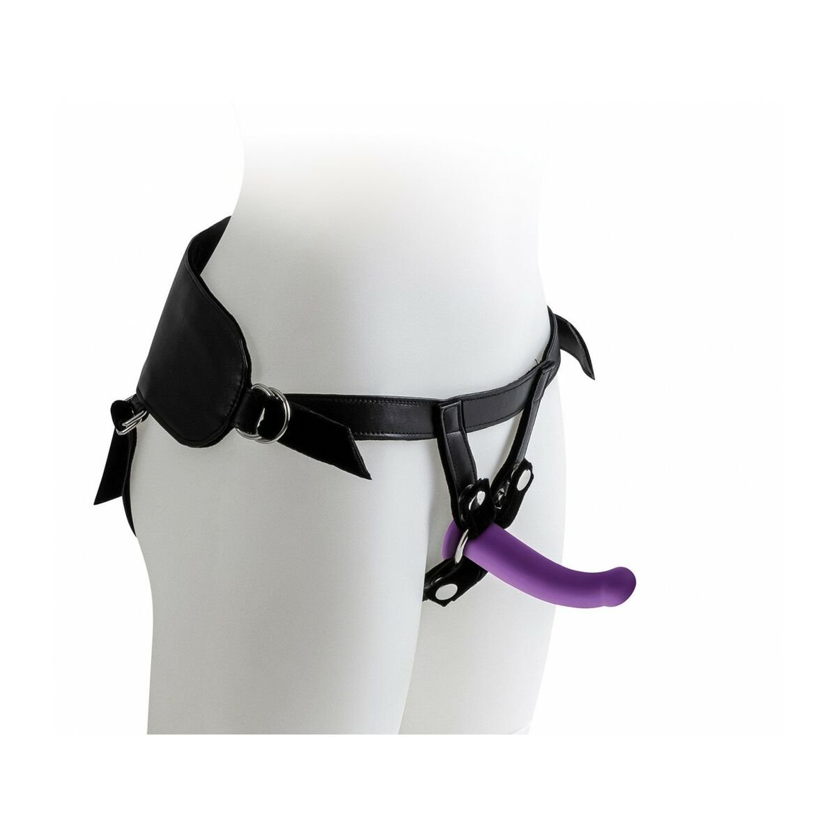 Virgite Strap-On Dildo Purple S