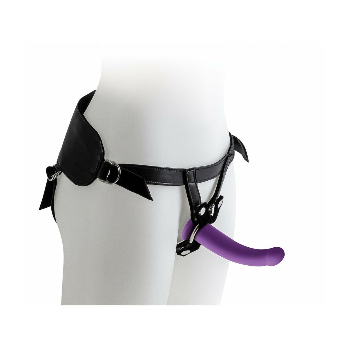 Virgite Strap-On Dildo Purple M