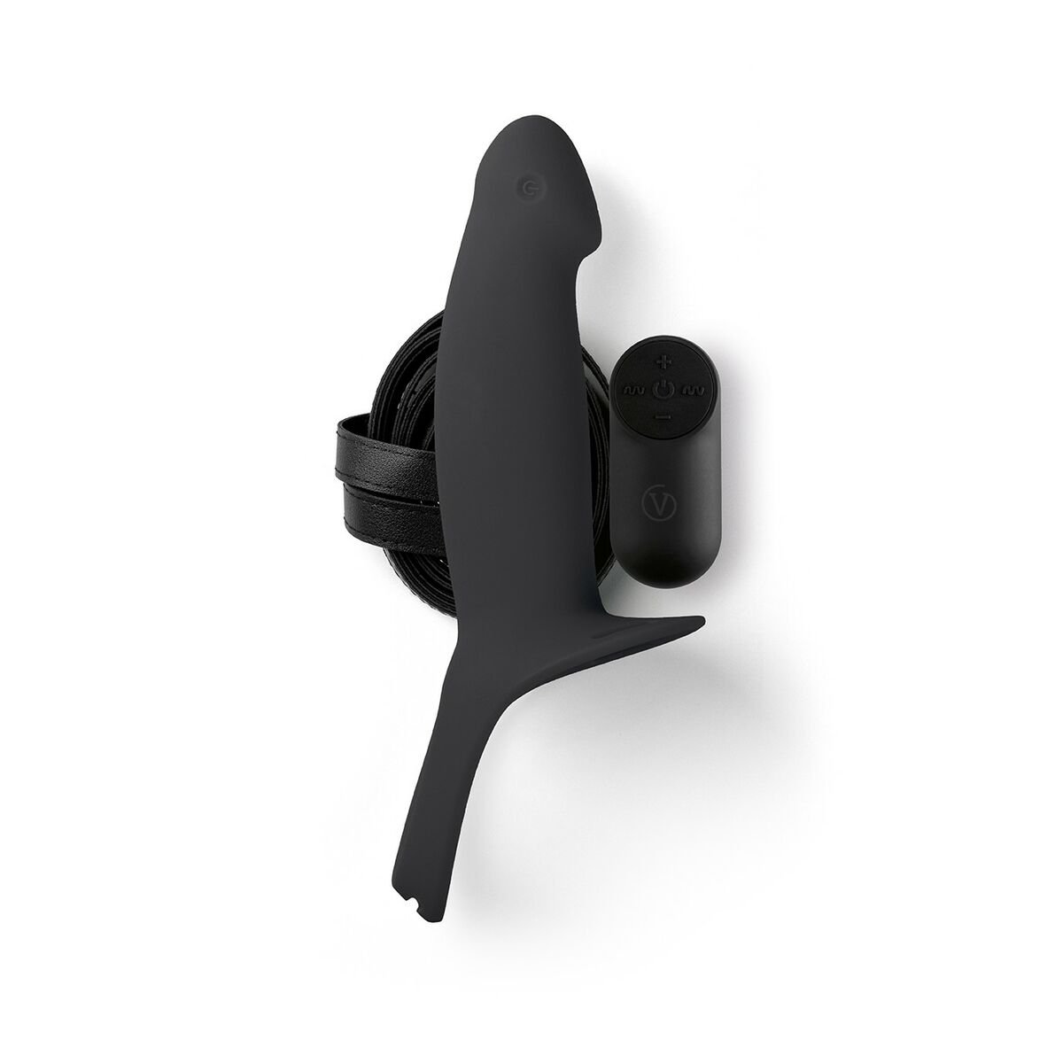 Virgite Strap-On Dildo Black L