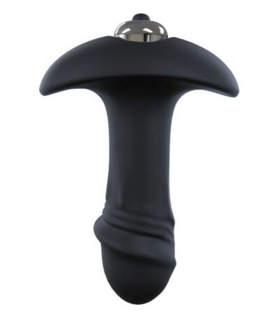 S Pleasures Anal plug Twist Black Black/Silver