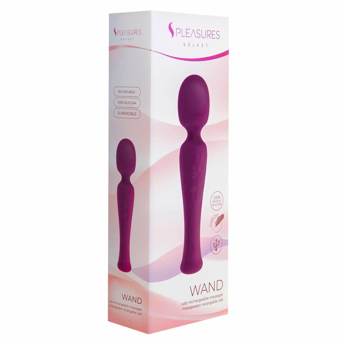 S Pleasures Massager Wand Lilac