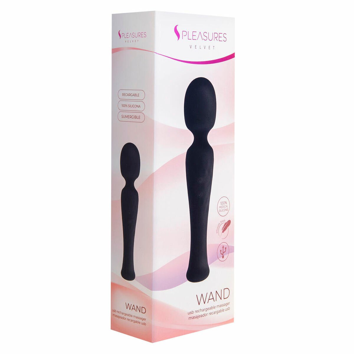 S Pleasures Massager Wand Black