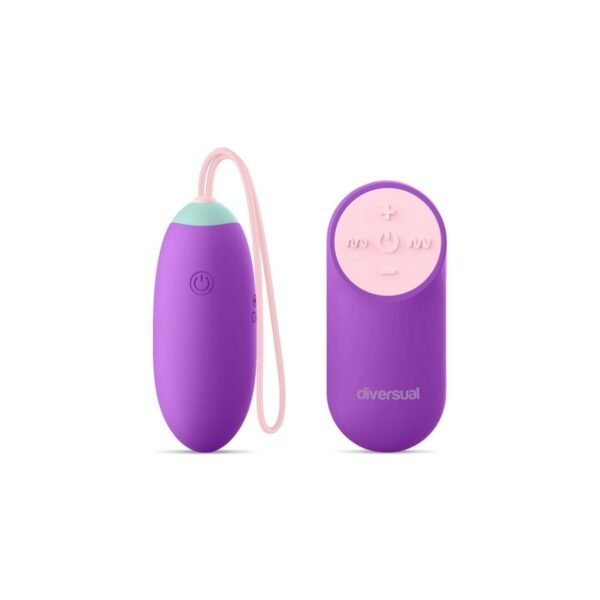 Diversual Egg Vibrator Purple
