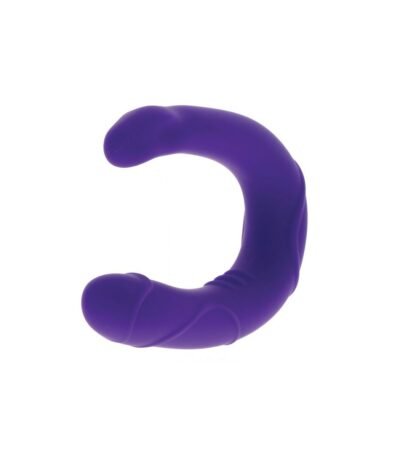 Get Real by Toyjoy Double Penetration Stroker Purple