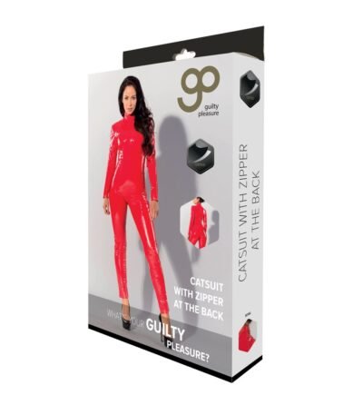 Guilty Pleasure Erotic Costume Catsuit Red XL