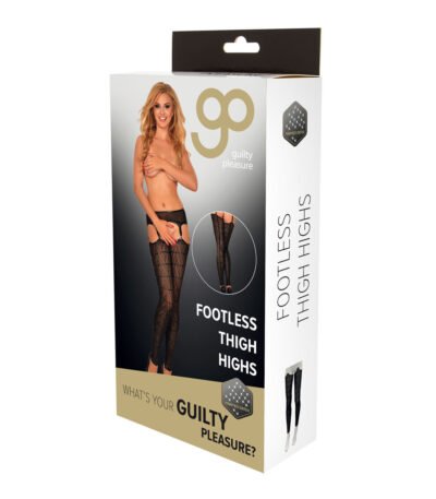 Guilty Pleasure Suspender Black S