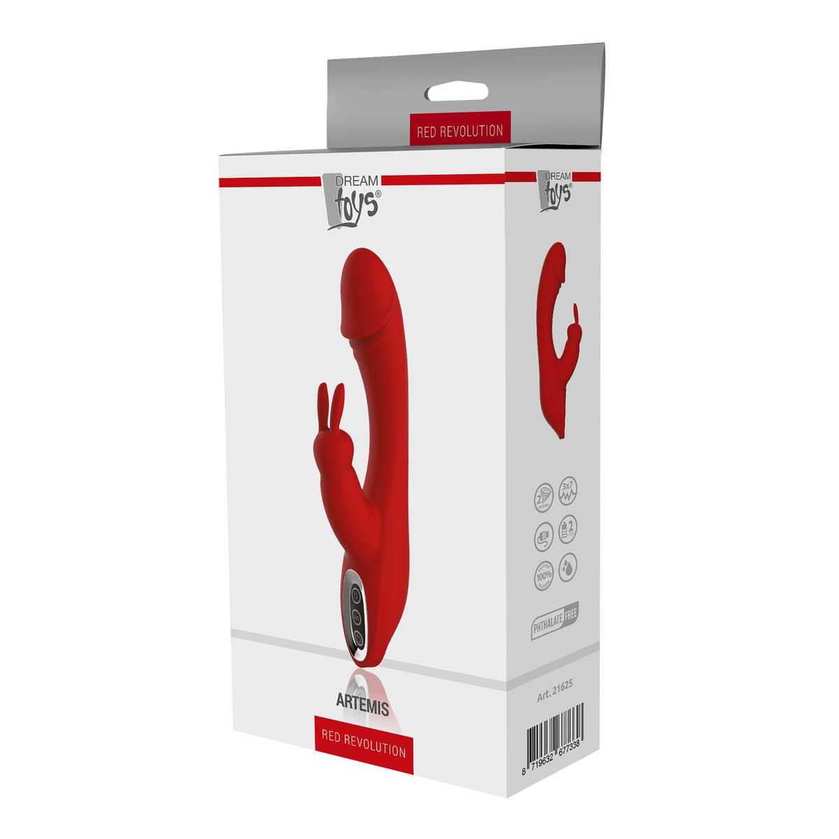 Dream Toys G-Spot Vibrator Artemis Red