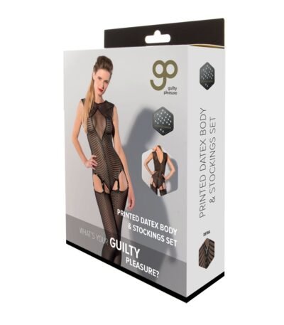 Guilty Pleasure Underwear Set Black (XL)