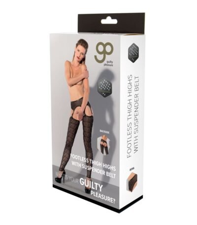 Guilty Pleasure Stockings Black (XL)