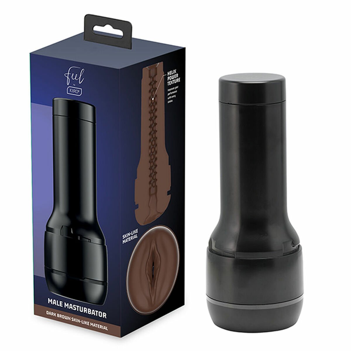 Kiiroo Realistic Dildo Dark