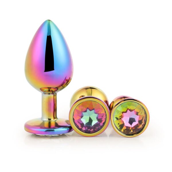 Dream Toys Anal plug Gleaming Love Multicolour