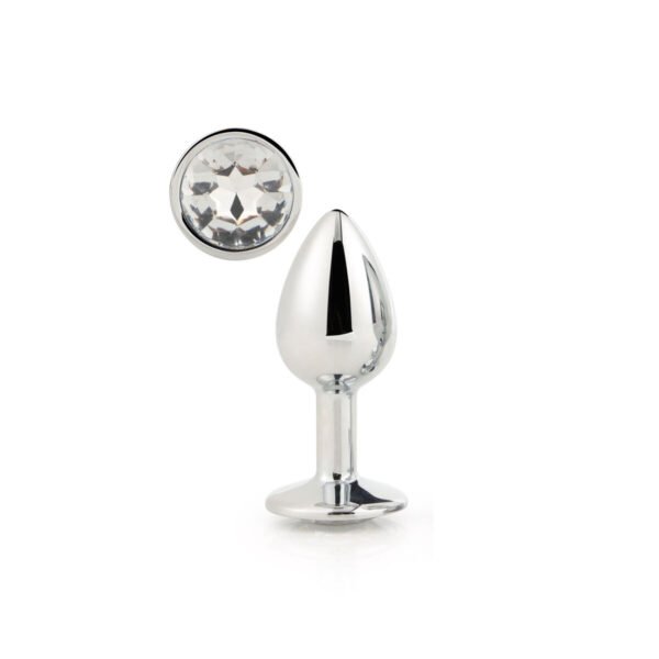 Dream Toys Anal plug Gleaming Love Silver
